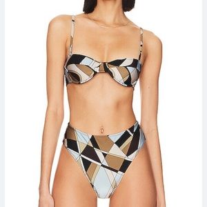 Faithful The Brand Bikini Chania Bottoms -  Sassari Print - NWOT - M